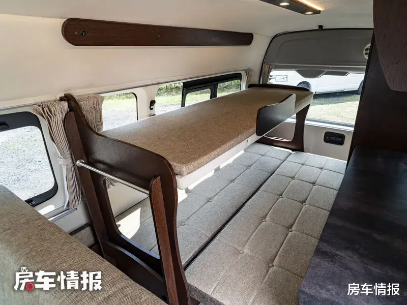 房车|新款海狮房车配2.7L动力，外观就是面包车，内部实现5座5卧真巧妙