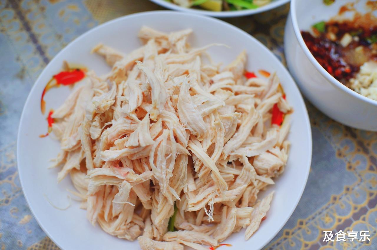 凉拌鸡丝|想要减肥减脂，就吃凉拌鸡丝！