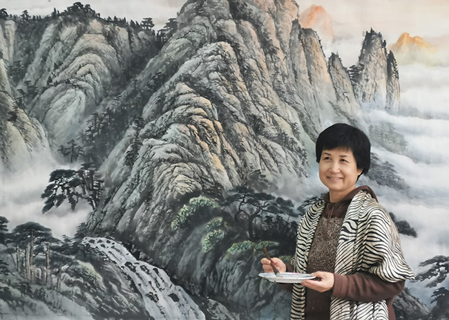 燕赵时讯 放怀天地外 得韵山水间——苑竹山水画作品赏析