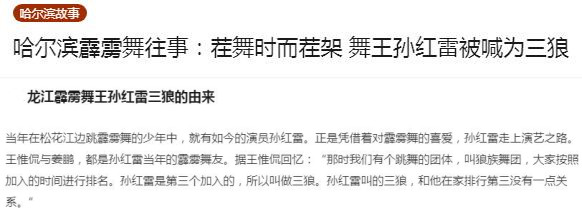 孙红雷|踩着女人上位，从街头混混变娱乐圈硬汉，“东北三狼”的发家史