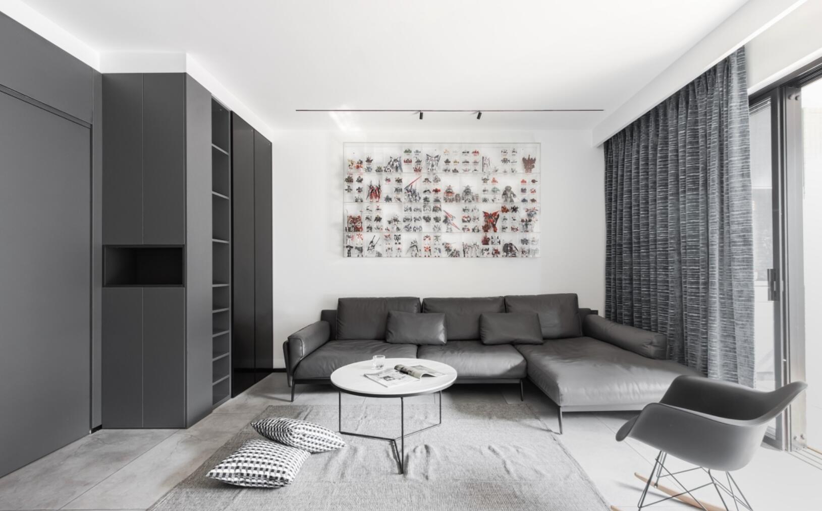 小拾谈装修 一家六口自律的生活:全屋干净整洁,色彩高级大气,太清爽了