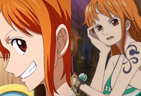 路飞|草帽海贼团成员过去与现在对比，乔巴可爱了不少，罗宾去了美白