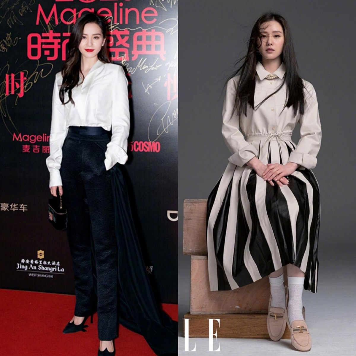 刘诗诗|刘诗诗真是活成了女人羡慕的样子，简单的衬衫，都能穿出高级感