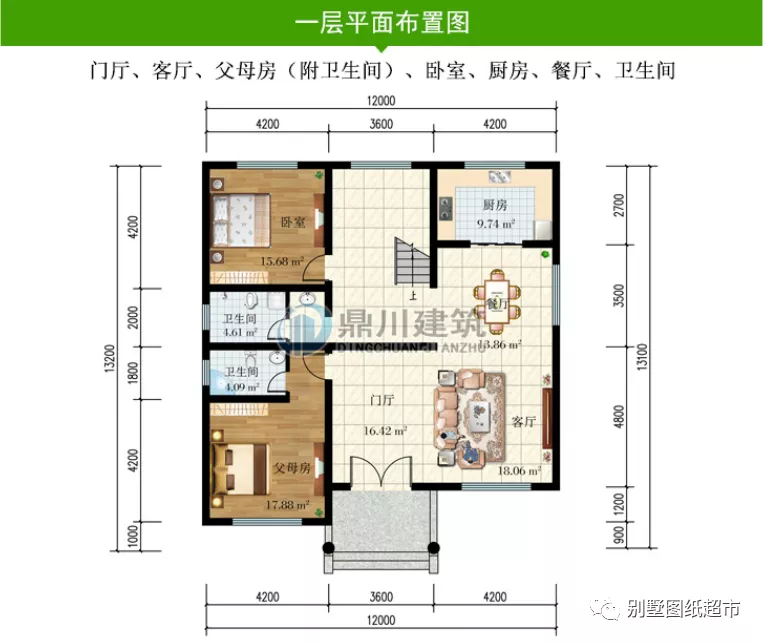 5款经典耐看平屋顶农村别墅,建房的好选择,南方北方都争着建