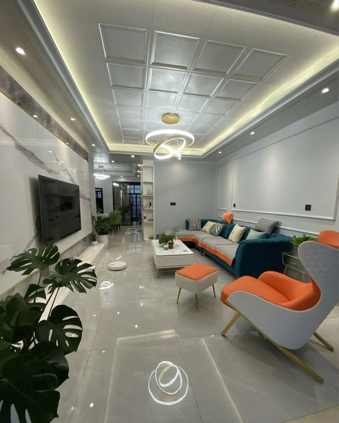 这是我见过两居室装修最漂亮的轻奢风格，以后等我有房了照着装！