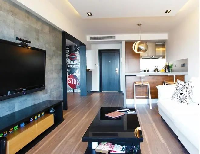 |晒晒装了3个月的55平房子，超级漂亮，大爱衣帽间