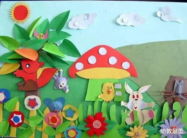 幼儿园环创墙面装饰作品集，看过的幼师都收藏了！