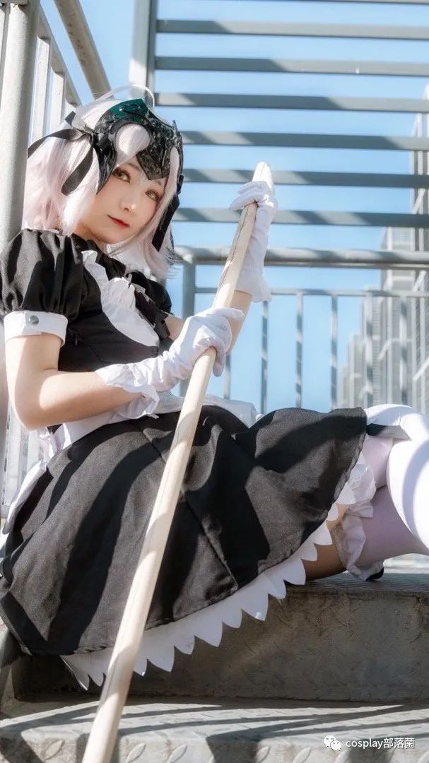 漫展|cos：女仆贞德漫展返图@花布