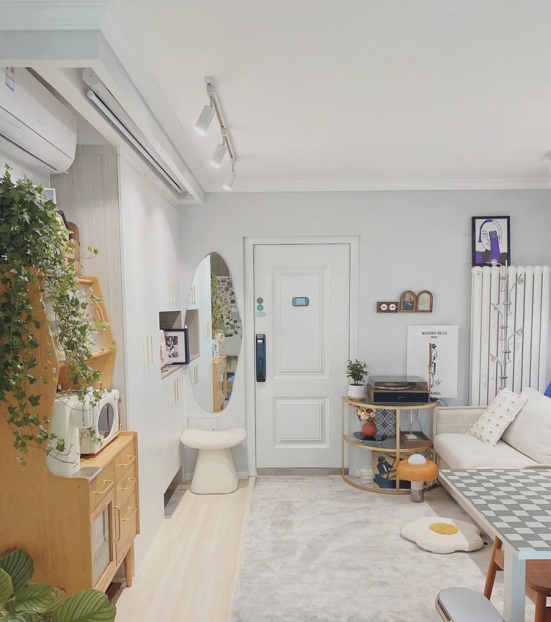 谁信她家不到40㎡？迷你户型的7大功能区，越住越舒适