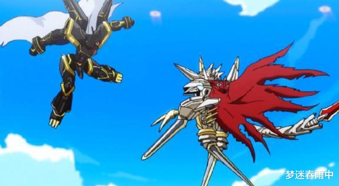 数码宝贝|数码宝贝：最强女魔神，启示录兽碎片造出来的数码兽，力压小丑皇