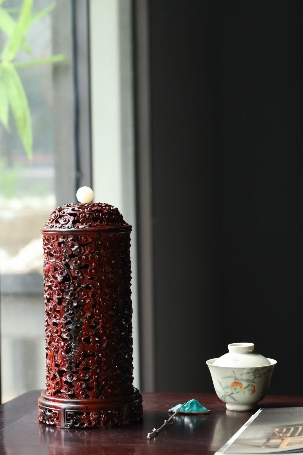 小叶紫檀|小叶紫檀 | 五福香炉