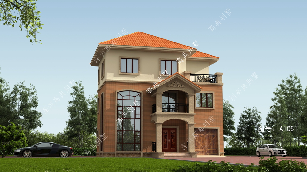 这款欧式三层别墅，外观让人大饱眼福，布局满分。