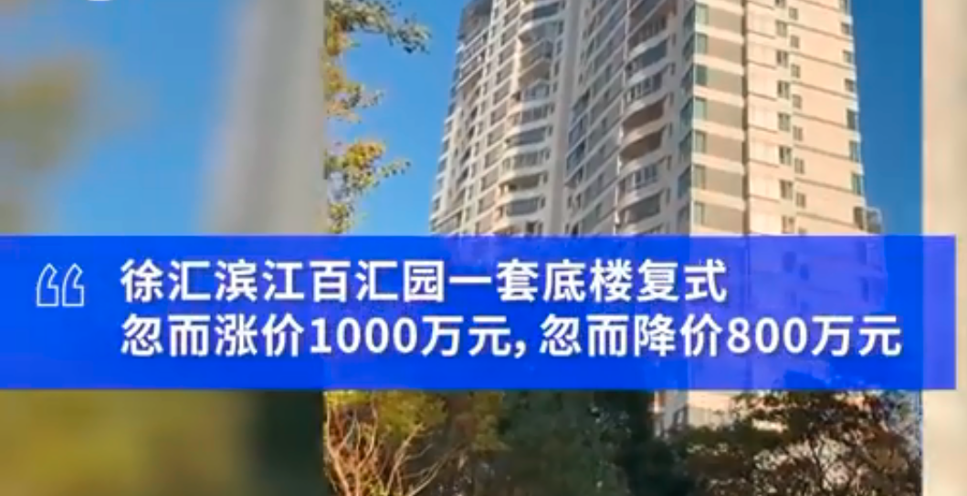 |卖房像坐过山车！豪宅降价800万吸引大量看房者引网友热评