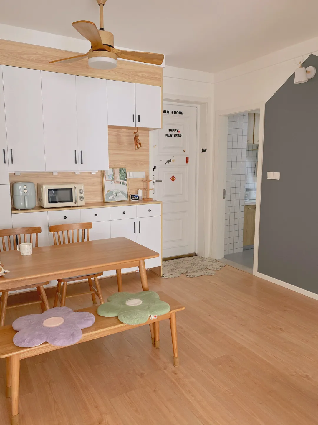 二手房|60m2二手房，仅花4.5W也能装成自己喜欢的家