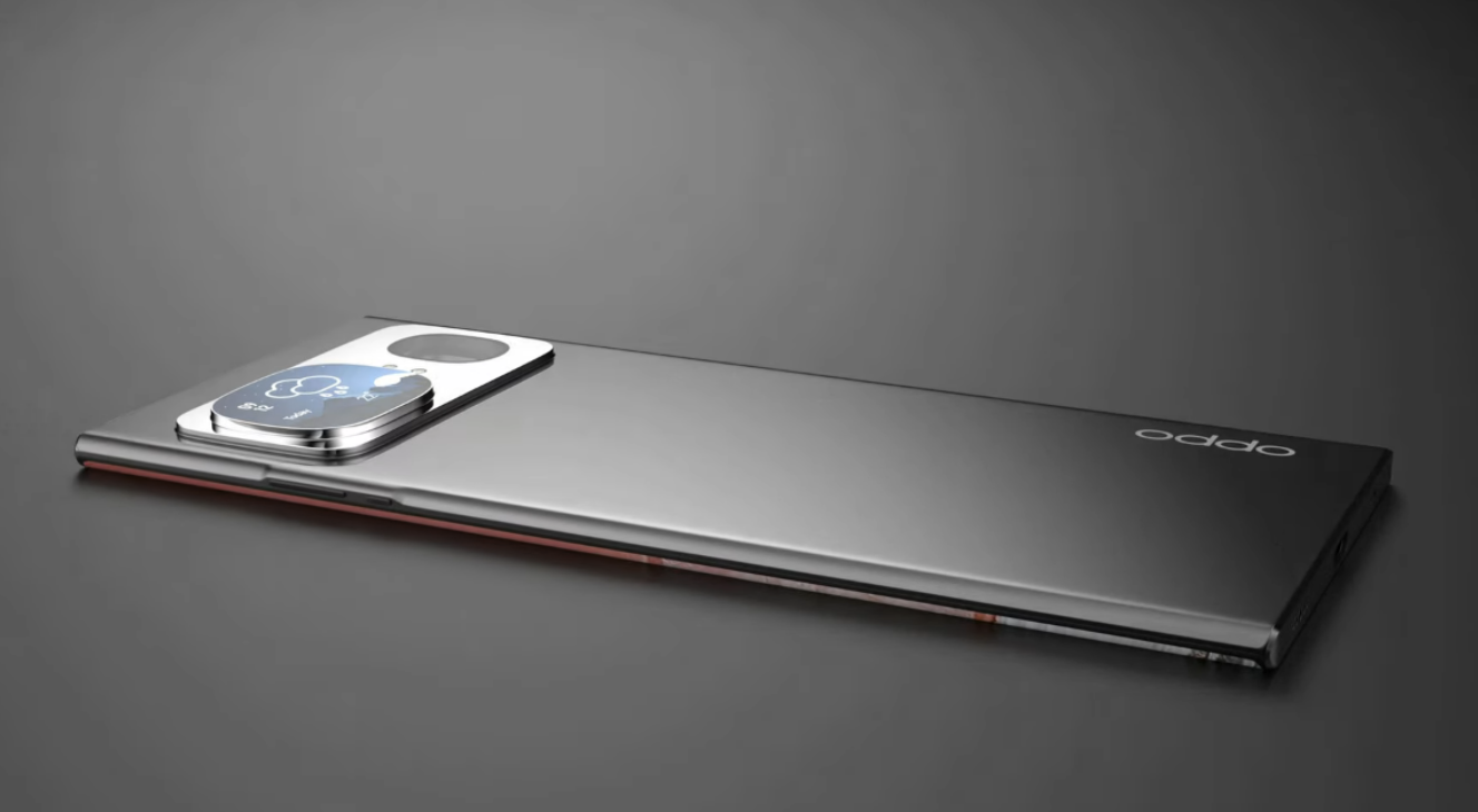 |OPPOFindX4Pro渲染图：骁龙898+隐藏相机，有绝美副屏的超正机身