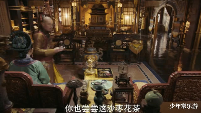 李沁|如懿传:皇上让如懿尝尝沙枣花茶,如懿为何露出这种神情?