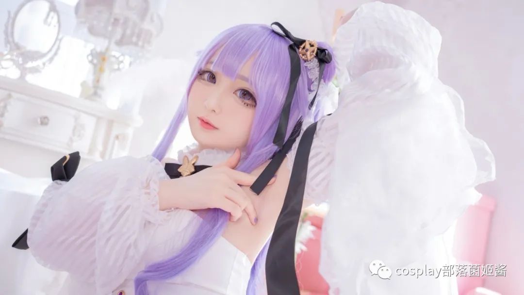 碧蓝航线|cos:碧蓝航线花嫁独角兽cos正片@小夜子