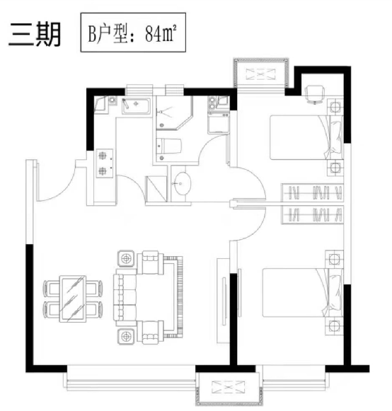 客厅|?地铁沿线“黑马”板块爆发上新！最小76㎡两室，130万可选！
