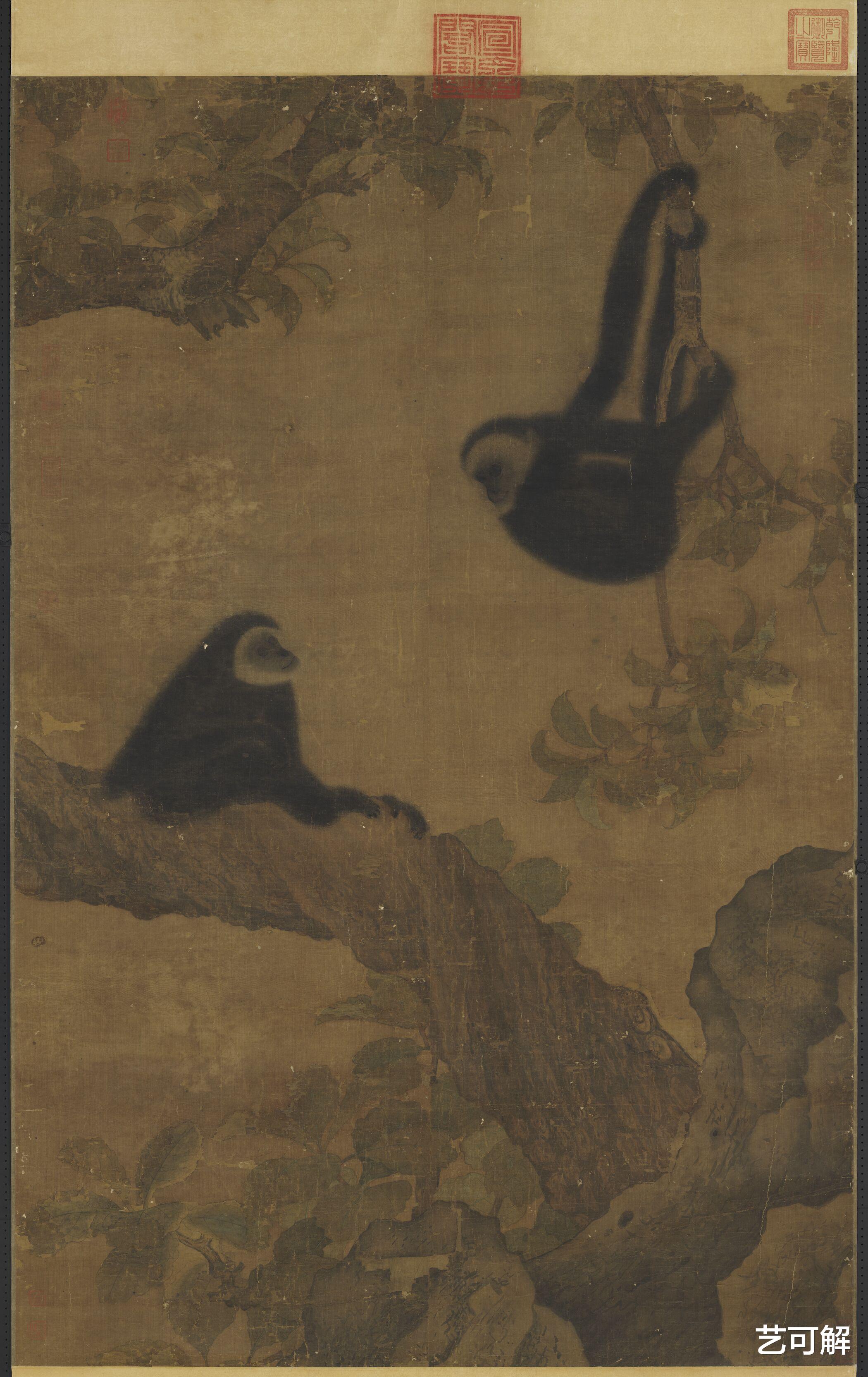 古画奇妙动物知多少:曾有一种长臂猿现已灭绝?乾隆还看过新几内亚岛的食火鸡?