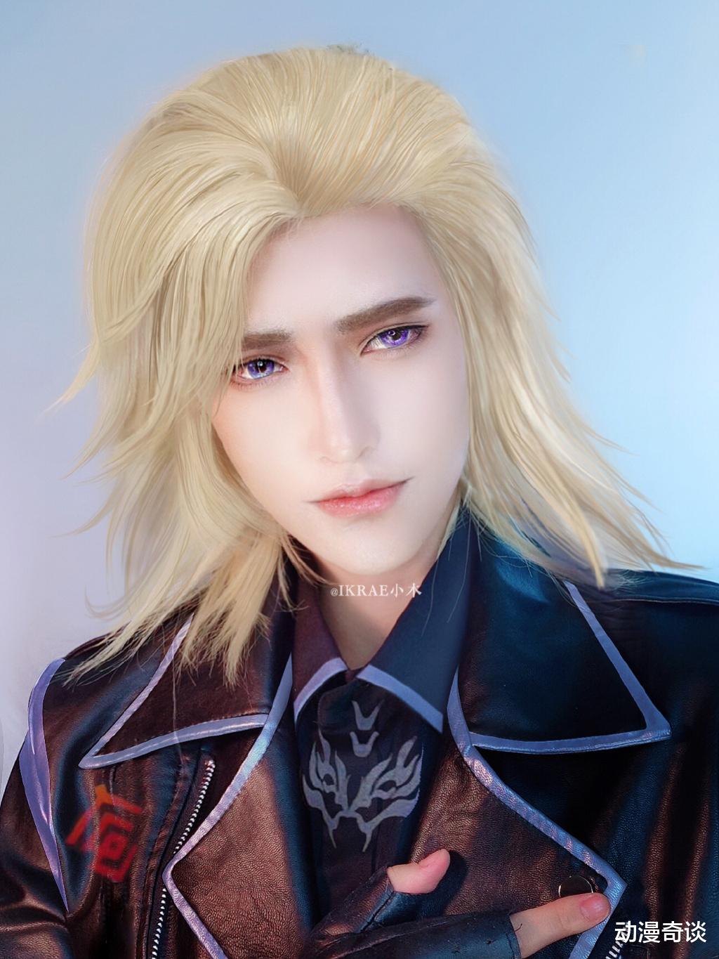 萧炎|史莱克七怪男神cos,戴沐白侧颜绝了,奥斯卡让人眼前一亮