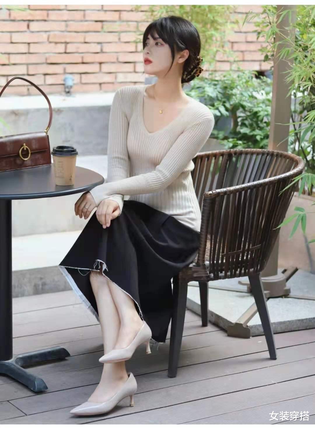 女装穿搭|秋天高跟鞋搭配什么衣服好看