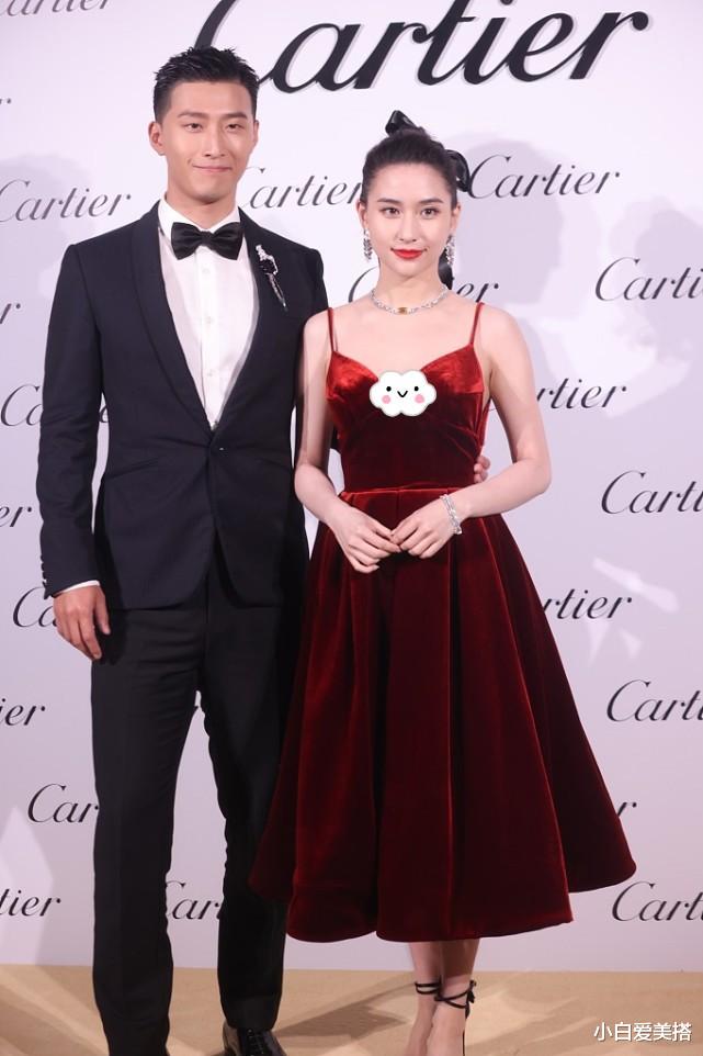 小白爱美搭|窦骁也挺厉害，追到了赌王的女儿何超莲，两人站在一起还真是般配
