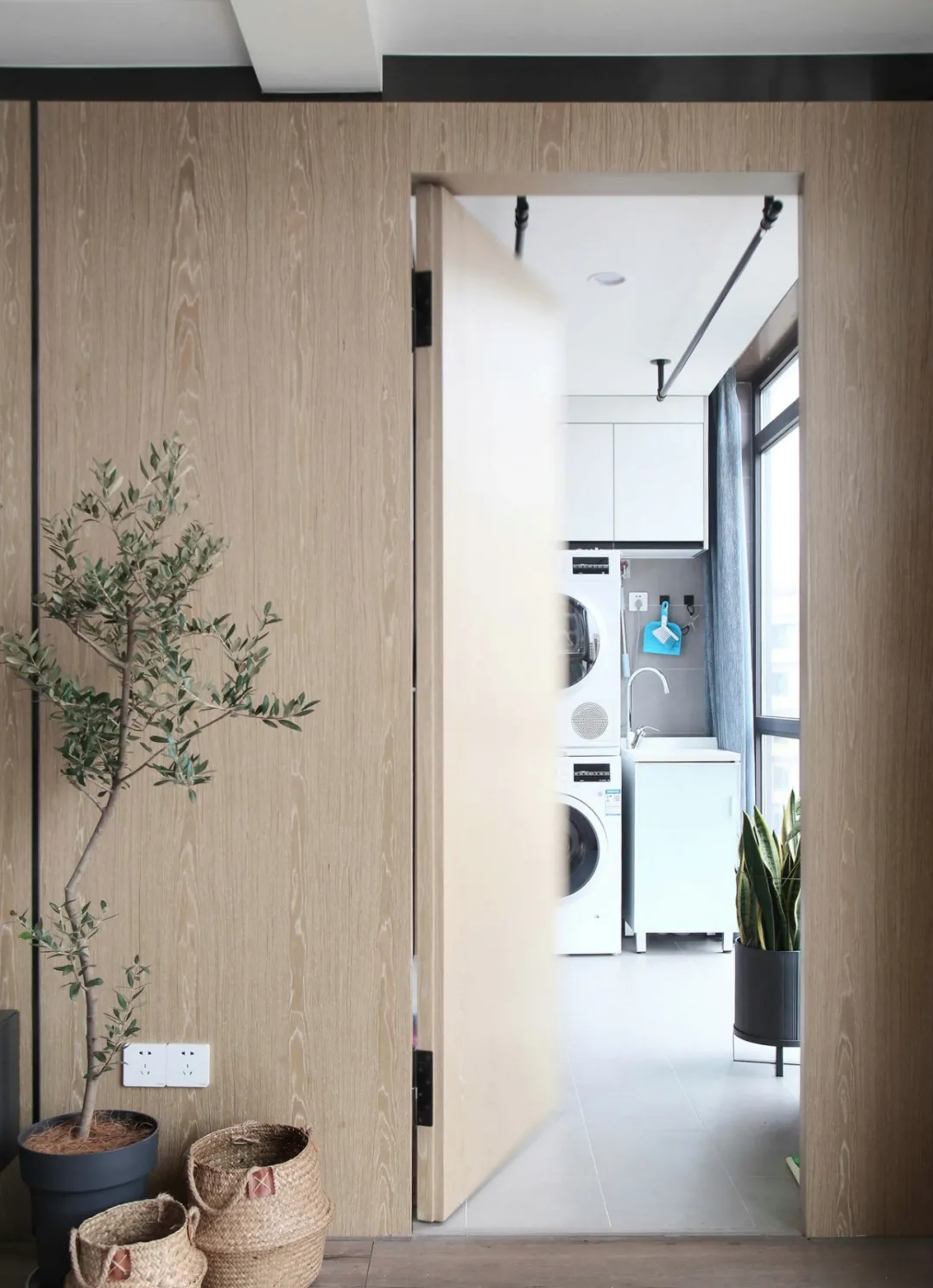 家装日记:白+原木搭配,高级!