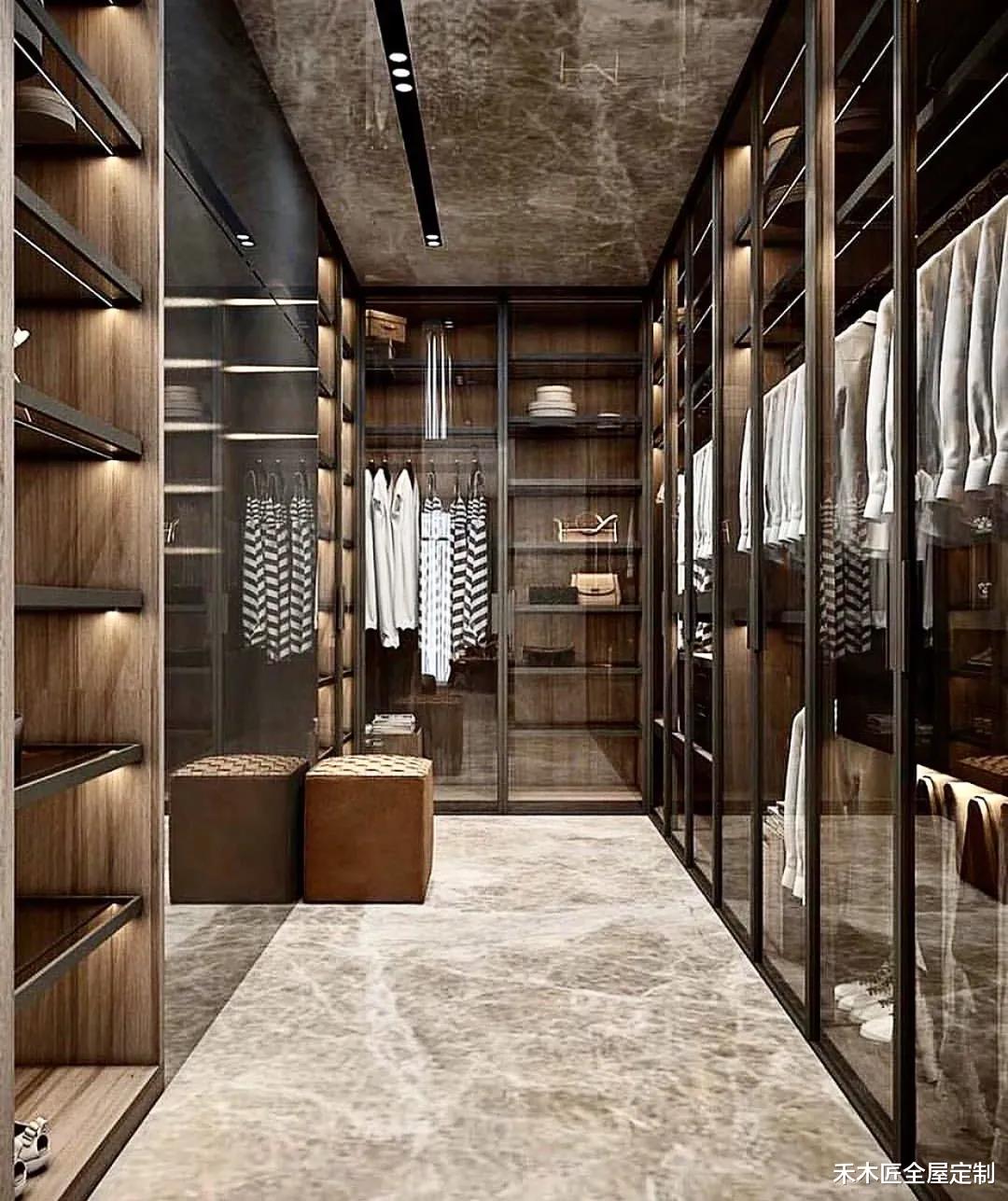 衣帽间|不要再跟我显摆你那高逼格的灰色定制柜了，我真的不钦慕！