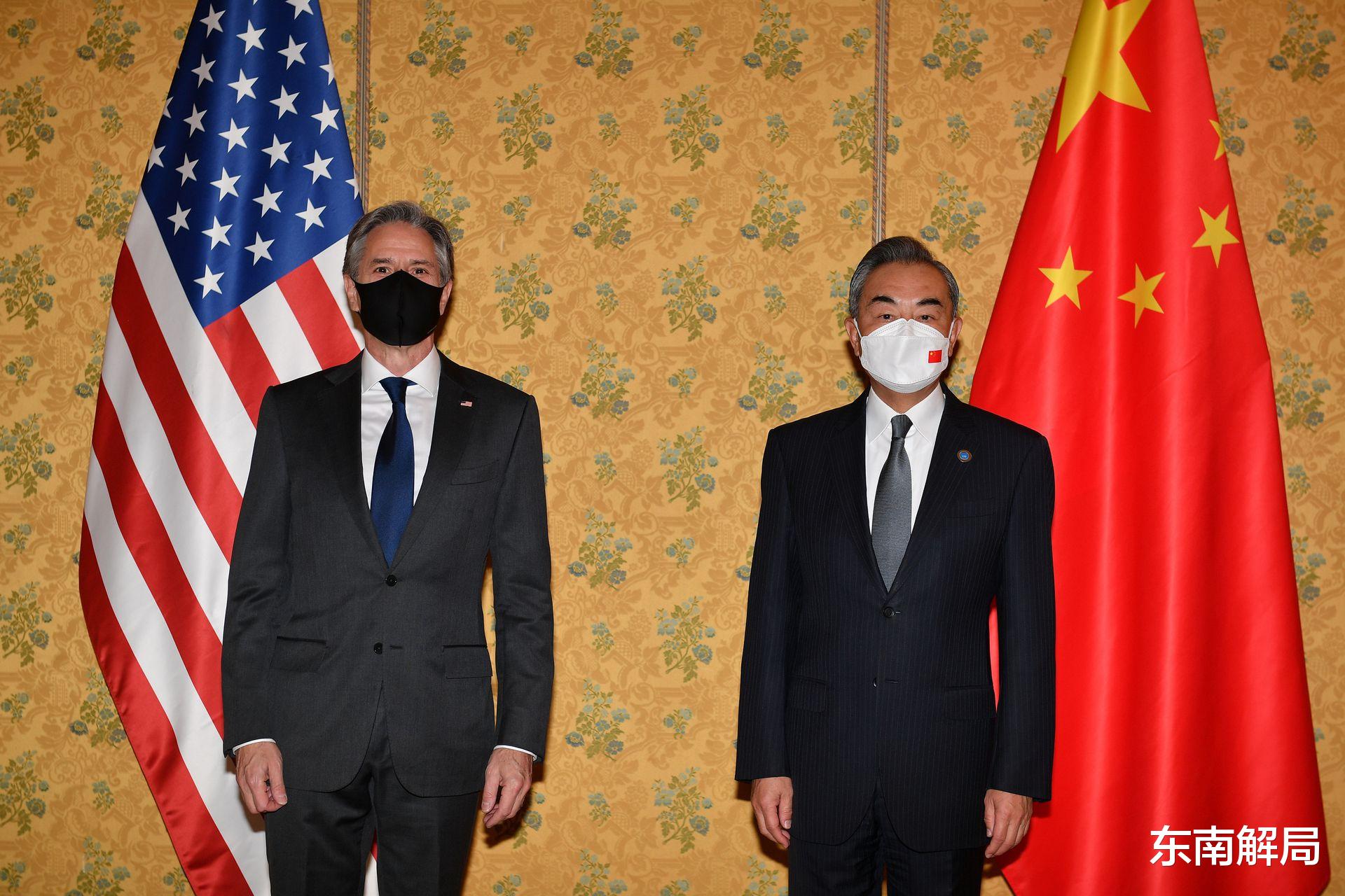 美国|事关祖国统一，王毅给布林肯撂下重话，美国介入台海冲突可能会输