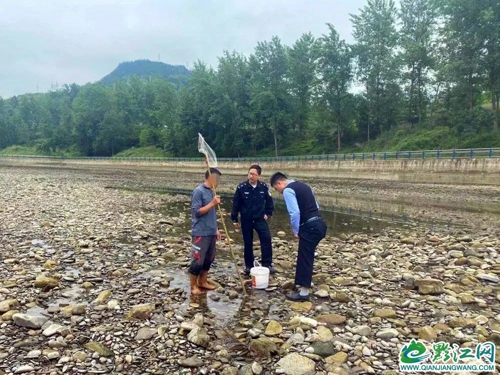 城一通 黔江一男子非法捕捞野生鱼被当场抓获 这16条河莫来