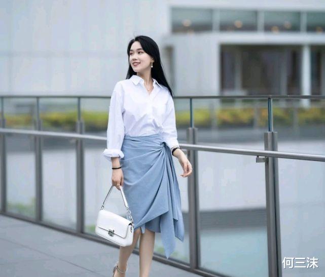 何三沫|小个子女生的早秋穿搭怎么穿才好看？学会了穿搭技巧，温柔又显高