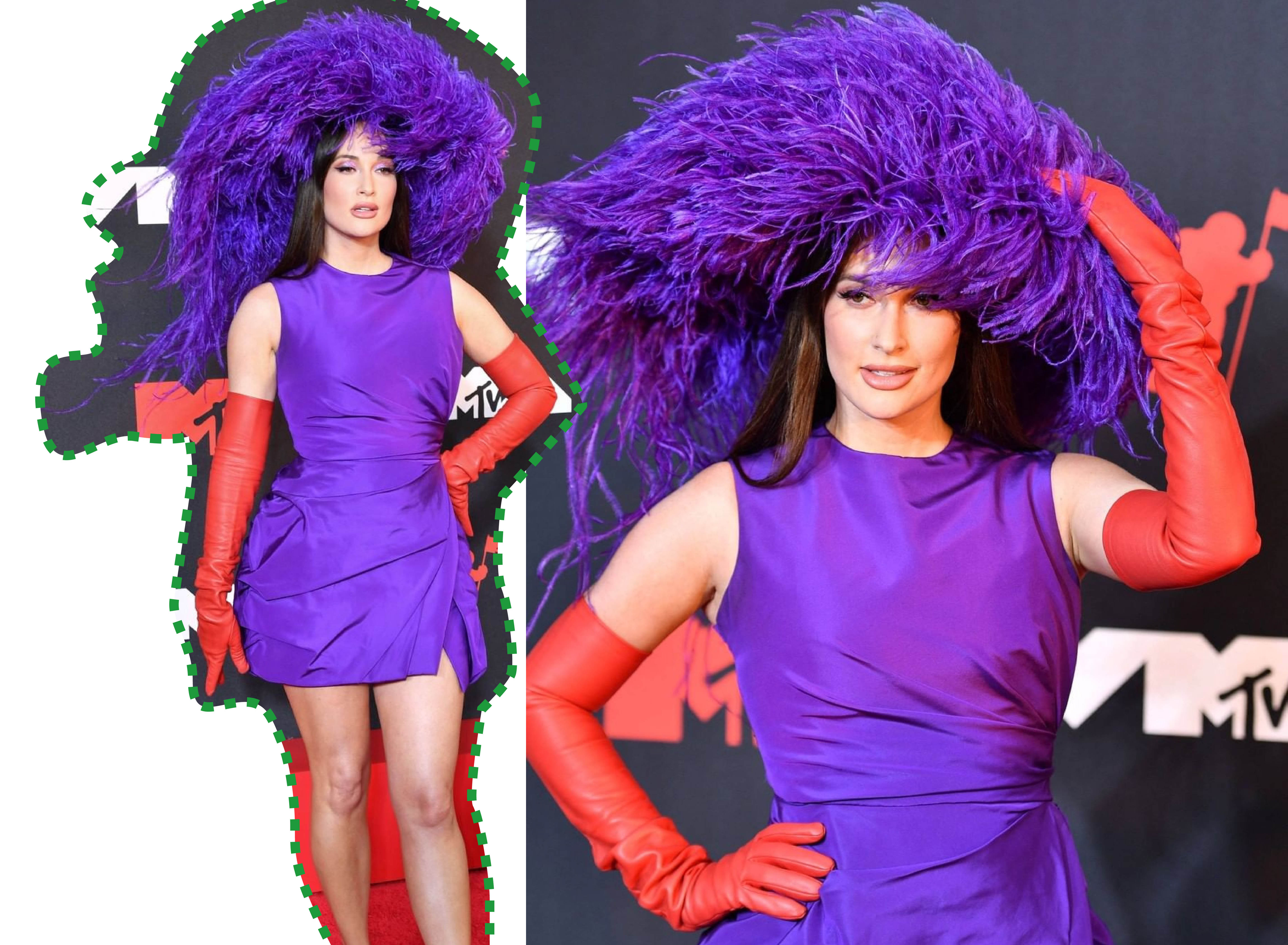 时尚不打羊|VMA颁奖盛典5大雷人造型，脸基尼算小儿科，蠕虫套装最令人尴尬！