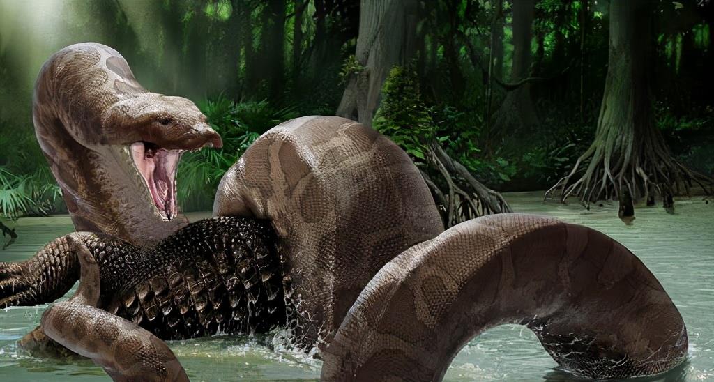 巨蟒 东南亚地区发现9米巨蟒，世界上最大的蛇有多长？人被吞下怎么办