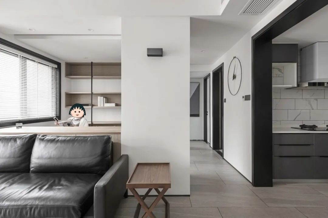 有娃的家庭,快看她家89m2极简风,收纳+空间感太高级了!