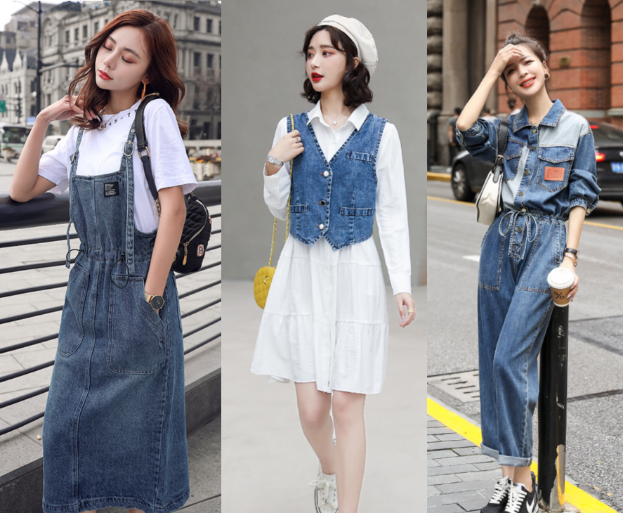 江南小蚂蚁|秋季穿搭怎么显大方，牛仔元素帮你打开穿搭另一扇门，不会照穿