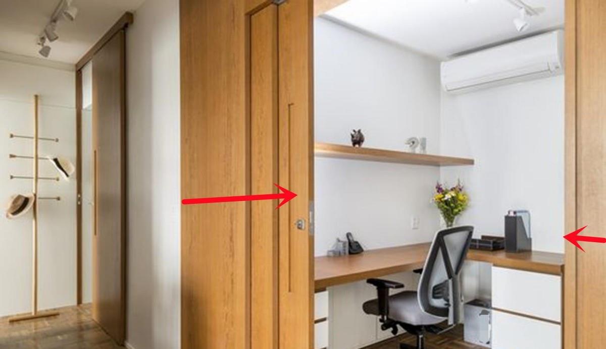 敲掉隔墙换成L型推拉门,这是我做过最正确的决定!随时保持敞亮