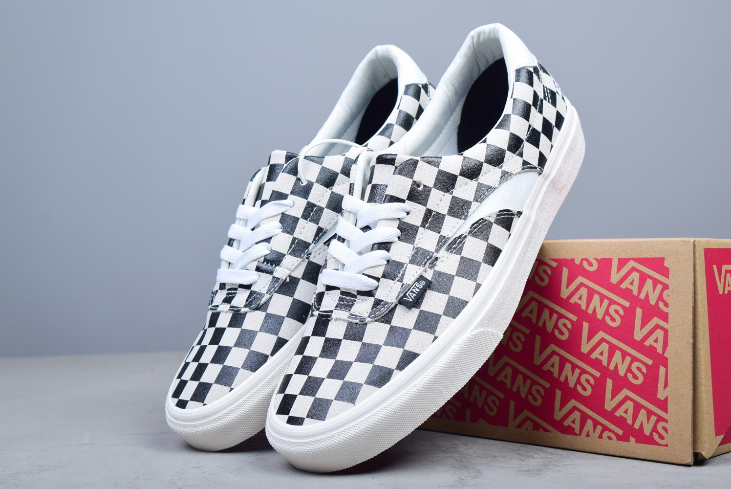 莆田鞋匠 Vans Acer Ni SP 麂皮拼接棋盘格