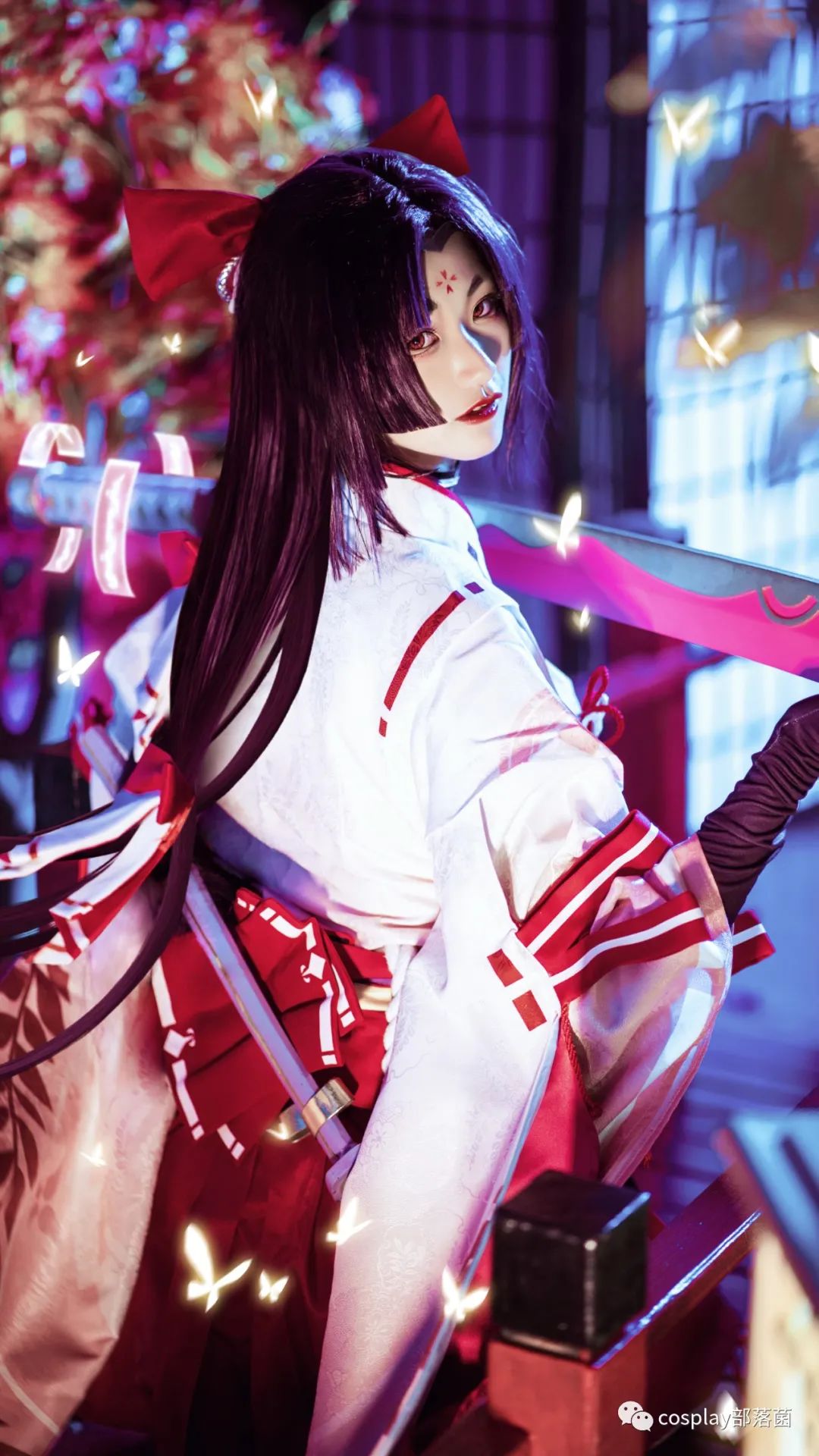阴阳师|cos：阴阳师妖刀姬cos正片@风眠眠