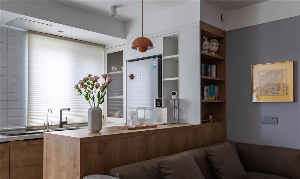 全屋整体效果很喜欢,美中不足是电视背景墙,不过空间利用很不错