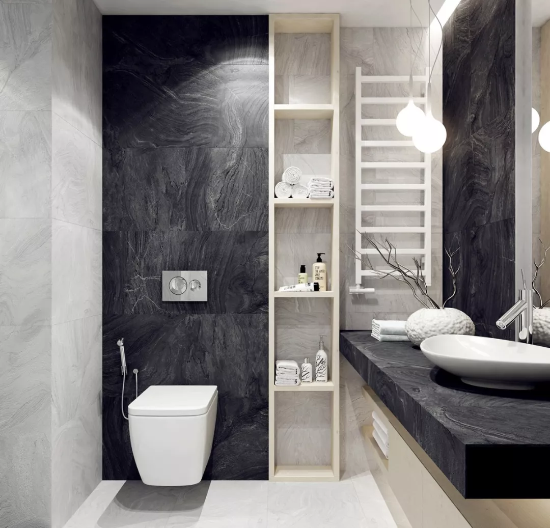 卫生间设计个“壁龛”,好看又有收纳功能!