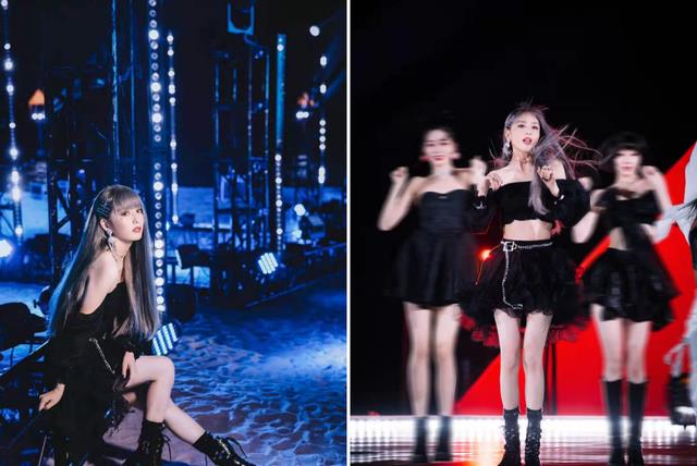 波波的时尚 佟丽娅离婚后变化大到认不出，全黑LOOK化身“暗黑少女”，超美