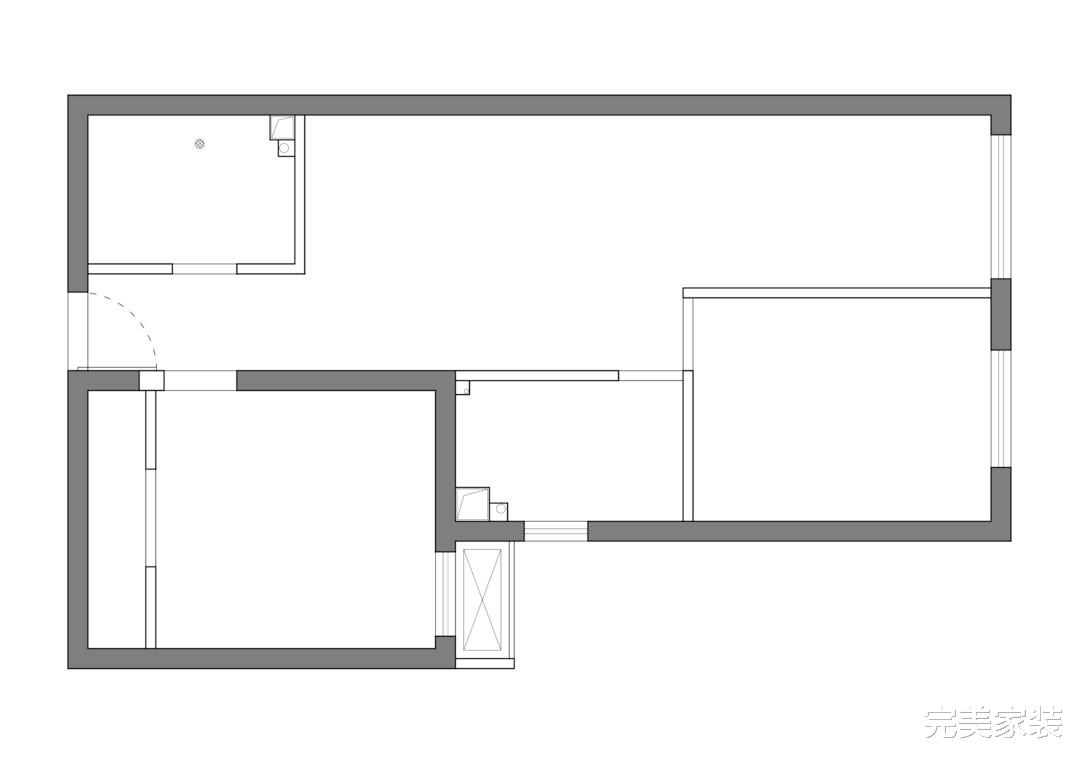 两居室变身现代时尚样板间，用生活编织空间，用时间填满角落