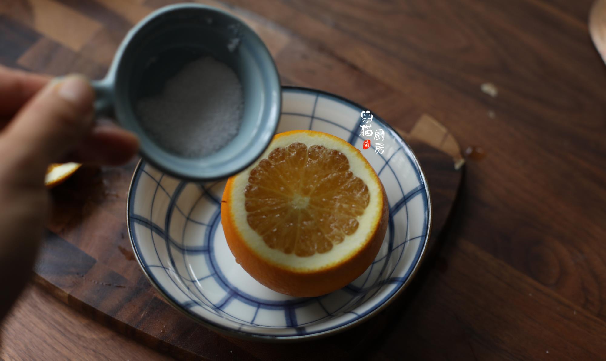 银耳|老一辈人都知道盐蒸橙子的妙用，清内热又祛风，润肺止咳真管用