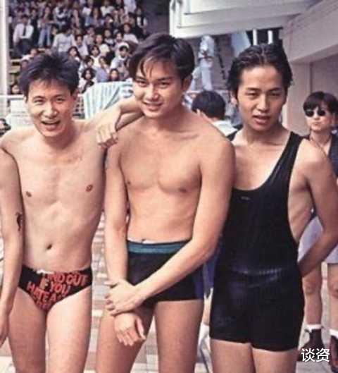 往事只能回味|陈小春等人泳装照曝光，张智霖用手遮羞表情抢镜，袁咏仪这样回应