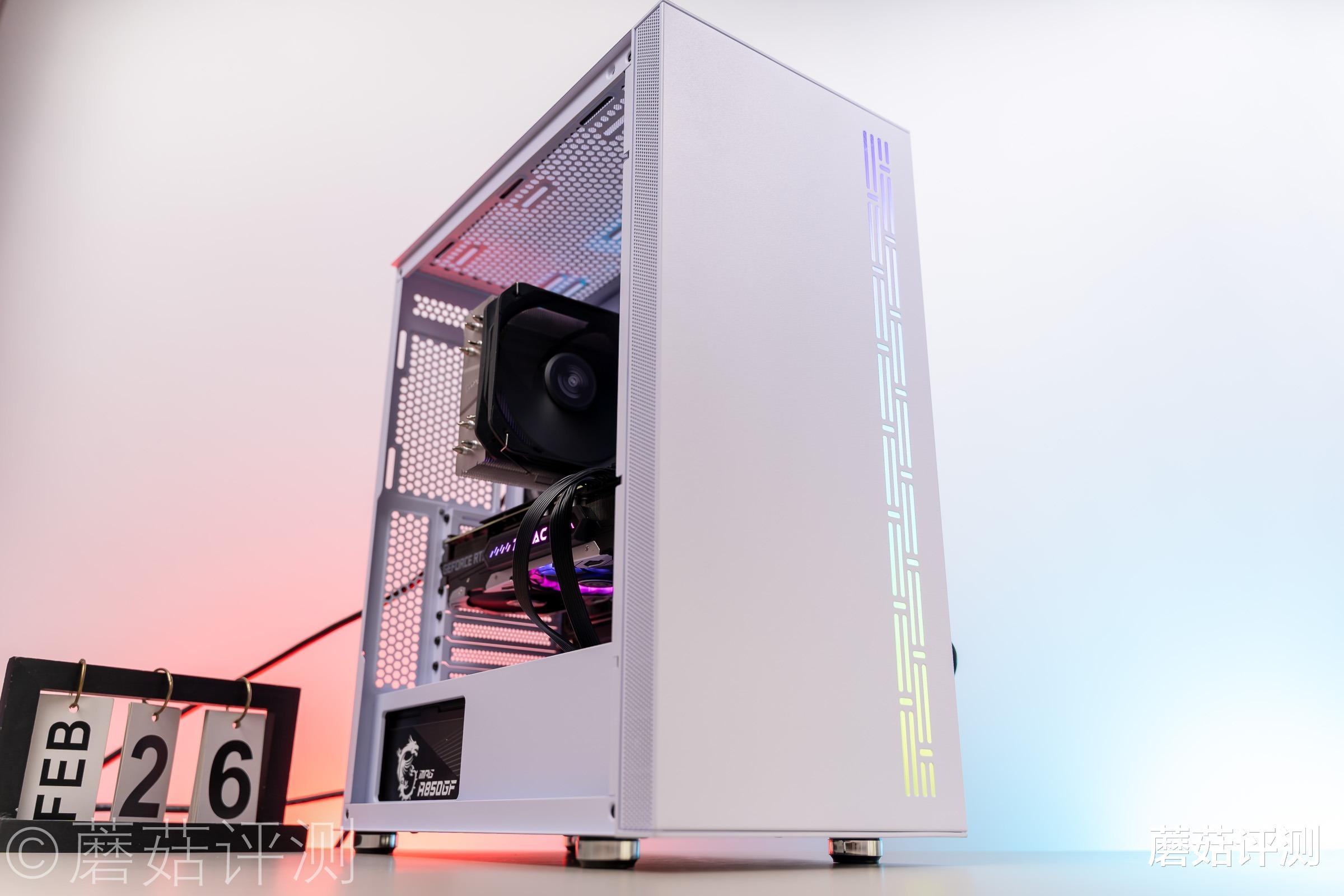 AR|外观漂亮,用料设计精致、先马易大师神光版机箱 评测