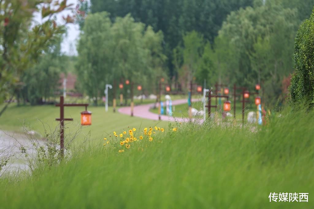 传媒陕西 春暖花开，太乙风雅绿道精彩呈现，真切感受到生态流入城市的惬意