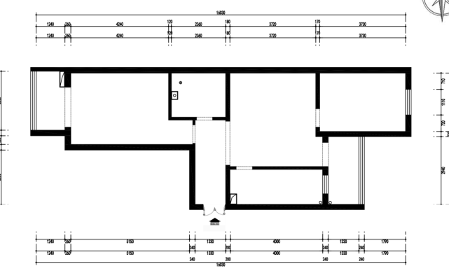 73平入门有玄关中西厨合璧设计，还要宽敞明亮确定不是找事吗