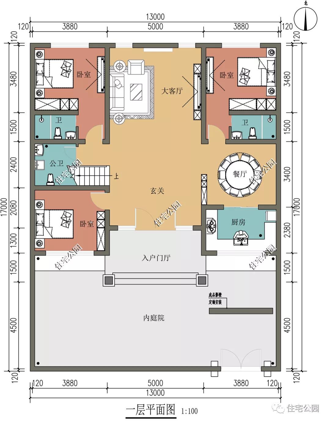 长租公寓|精选图库：15套中式大宅，农村就该建这样的房子