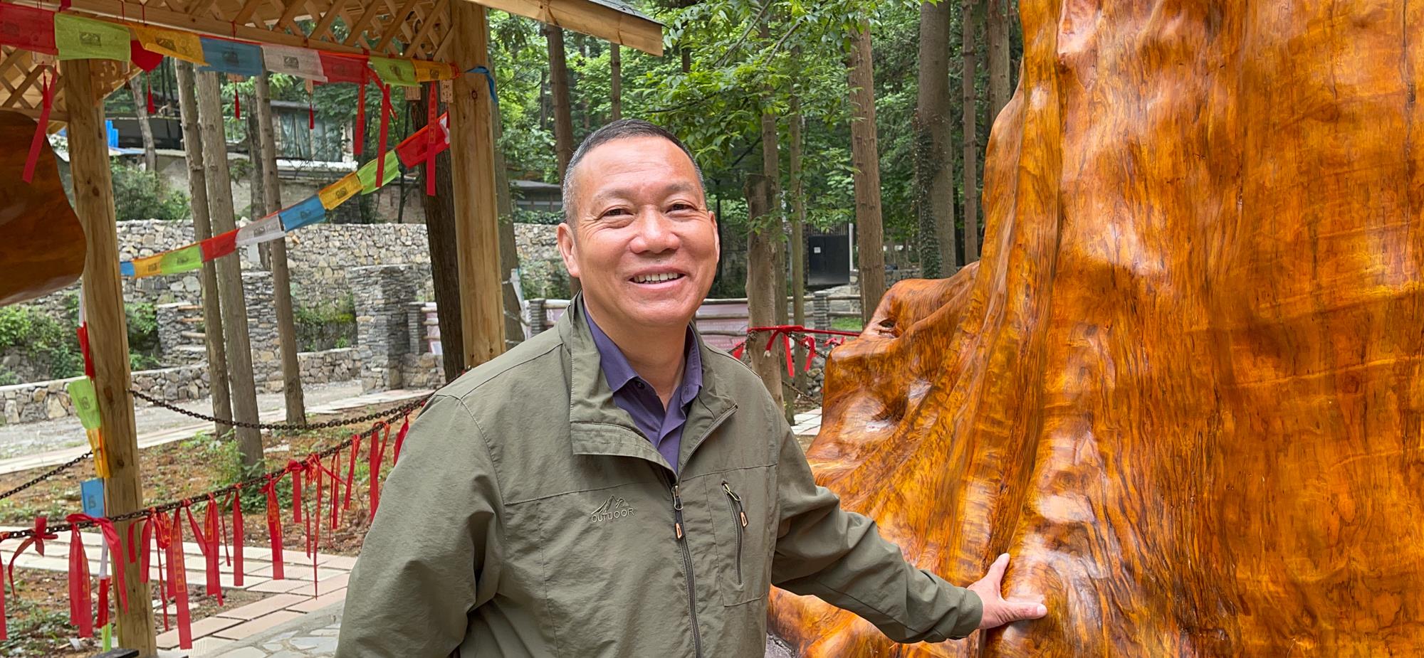 长脖子爸比说|贵阳发现4300年金丝楠木，因渡劫失败被火焚烧，如今价值上亿元