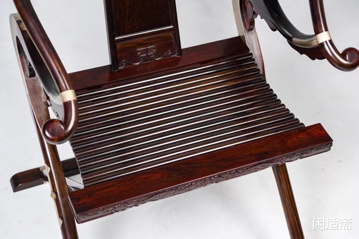 玩偶|典藏器型,螭龙纹交椅,黄花梨家具